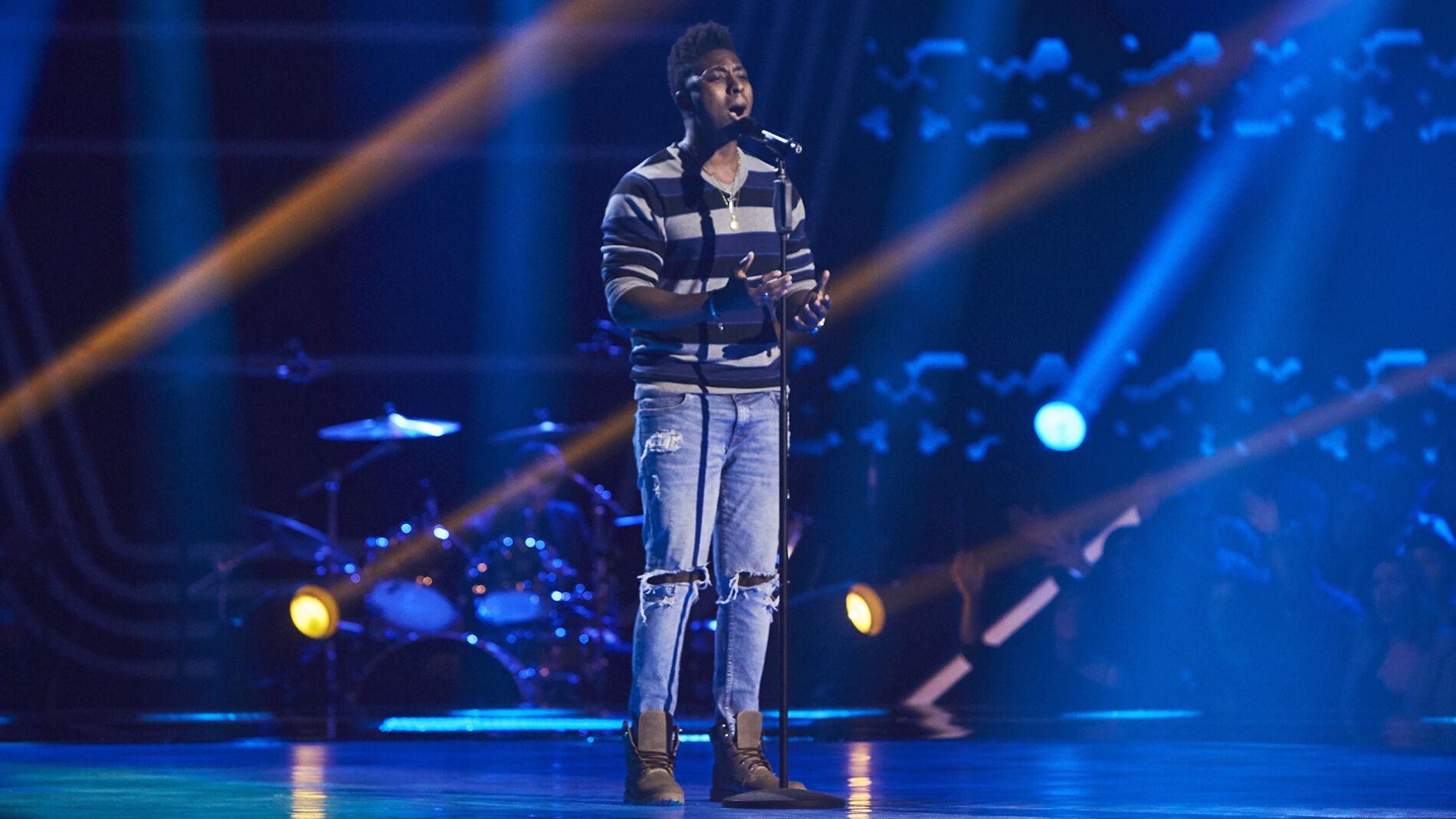 Tony Weaver, puro romanticismo interpretando ‘All of me’ en las Audiciones a ciegas de ‘La Voz’