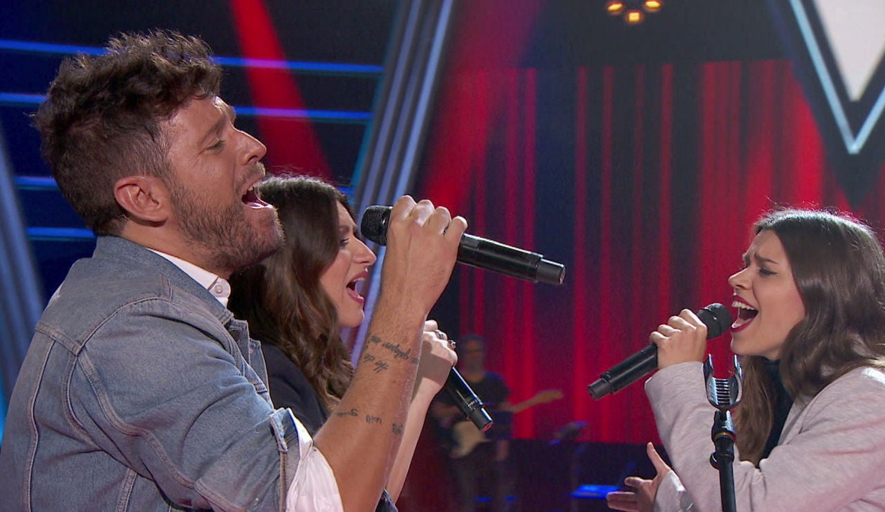 Pablo L&oacute;pez, Laura Pausini y 22 D&uacute;o, un momento &uacute;nico interpretando &lsquo;More tan words&rsquo; en &lsquo;La Voz&rsquo;