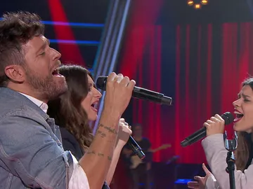 Pablo López, Laura Pausini y 22 Dúo, un momento único interpretando ‘More tan words’ en ‘La Voz’ Pablo López, Laura Pausini y 22 Dúo, un momento único interpretando ‘More tan words’ en ‘La Voz’