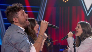 Pablo López, Laura Pausini y 22 Dúo, un momento único interpretando ‘More tan words’ en ‘La Voz’