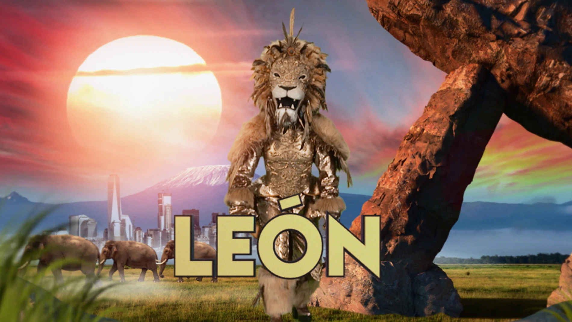 ¿Qué personaje famoso se esconde detrás de la máscara del León?