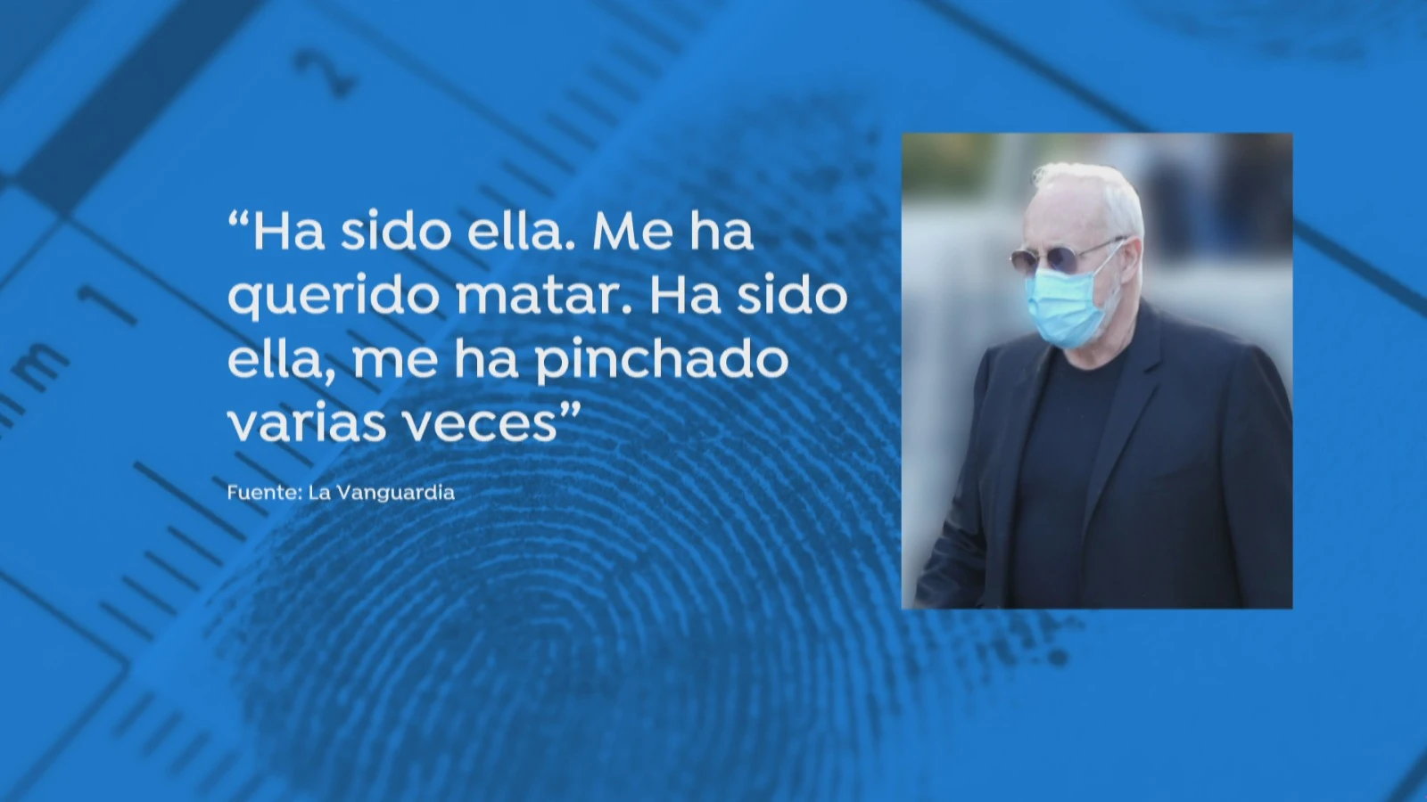 Josep Maria Mainat: "Ella me ha querido matar"