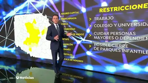 Las preguntas clave sobre qué se puede hacer en las ciudades de Madrid con restricciones por el coronavirus Las preguntas clave sobre qué se puede hacer en las ciudades de Madrid con restricciones por el coronavirus