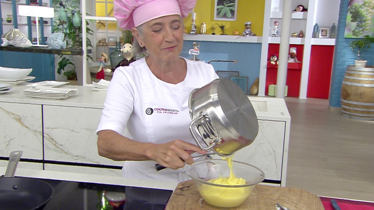 Una receta de examen: El truco definitivo de Eva Arguiñano para elaborar una crema pastelera
