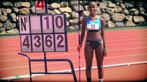 Isabel Ruiz bate su propio récord de España de jabalina sub 14 con la espectacular marca de 43,62 metros Isabel Ruiz bate su propio récord de España de jabalina sub 14 con la espectacular marca de 43,62 metros