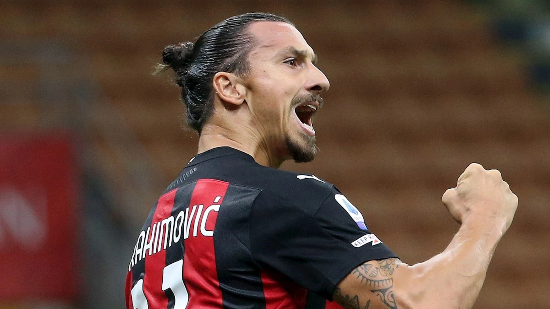 Ibrahimovic, de celebración Ibrahimovic, de celebración