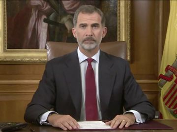 Tres años del discurso del Rey sobre Cataluña tras el referéndum ilegal del 1-O