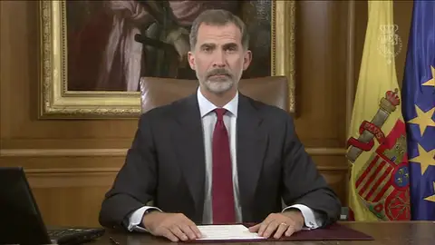 Tres años del discurso del Rey sobre Cataluña tras el referéndum ilegal del 1-O Tres años del discurso del Rey sobre Cataluña tras el referéndum ilegal del 1-O