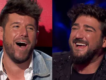 El contagioso ataque de risa de Pablo López y Antonio Orozco en 'La Voz' El contagioso ataque de risa de Pablo López y Antonio Orozco en 'La Voz'