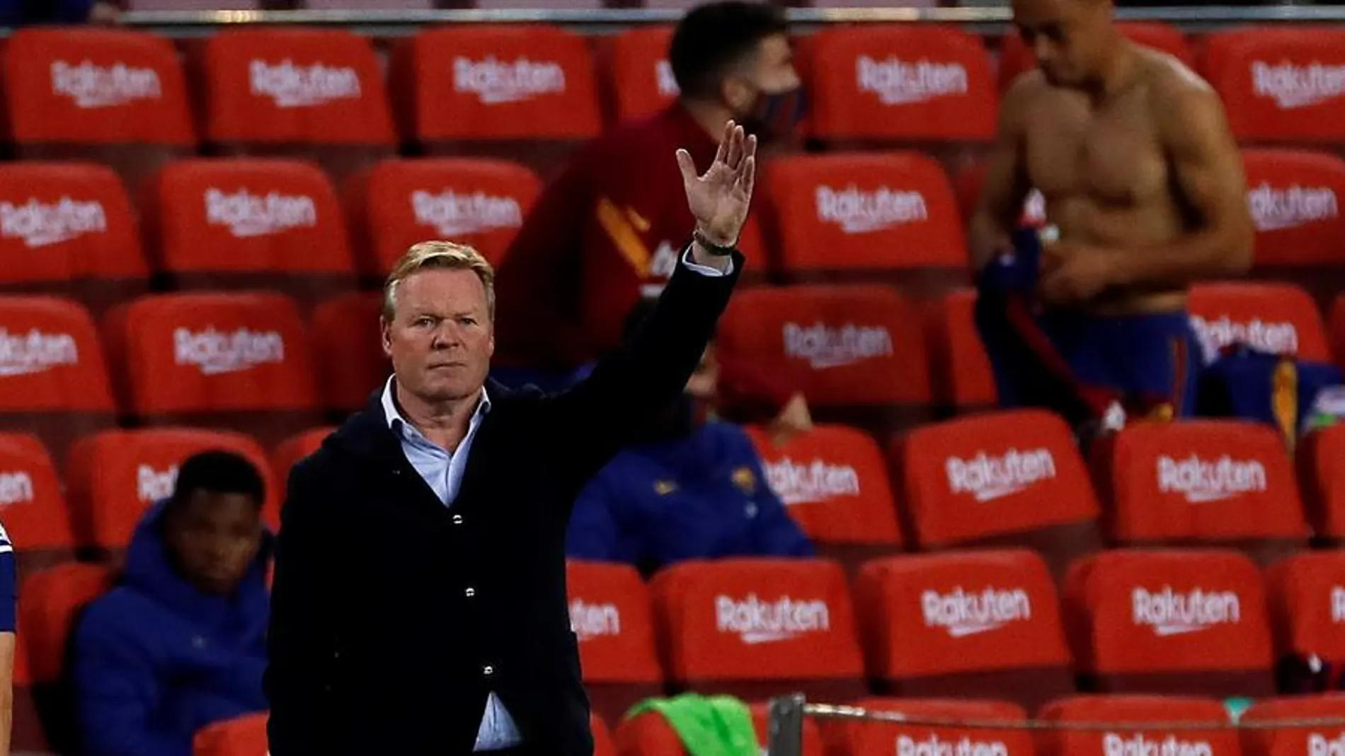 El entrenador del FC Barcelona, Ronald Koeman. El entrenador del FC Barcelona, Ronald Koeman.