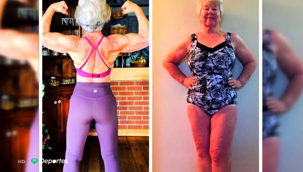 Joan MacDonald, la influencer de 73 años que pasó de ser una 'abuela gordita' a una gurú del fitness
