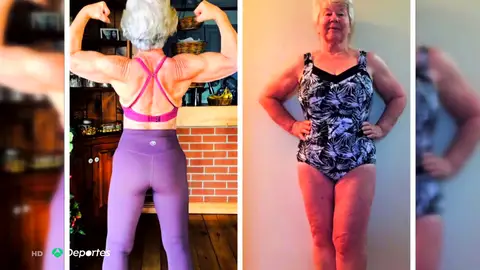 Joan MacDonald, la influencer de 73 años que pasó de ser una 'abuela gordita' a una gurú del fitness Joan MacDonald, la influencer de 73 años que pasó de ser una 'abuela gordita' a una gurú del fitness