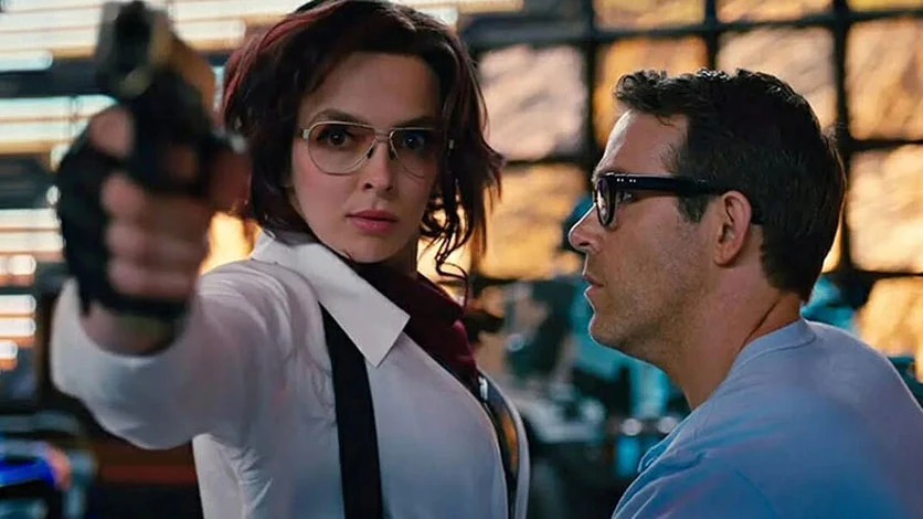 Jodie Comer y Ryan Reynolds en 'Free Guy' Jodie Comer y Ryan Reynolds en 'Free Guy'
