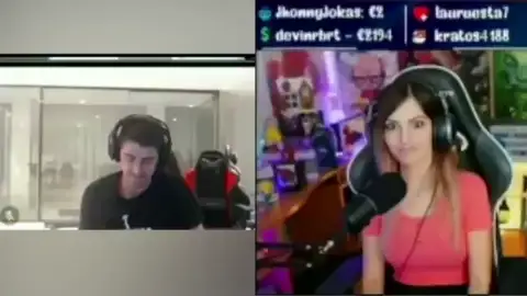 Courtois, pillado ligando en directo con la gamer Cristinini: "¡Le ha pedido el Instagram!" Courtois, pillado ligando en directo con la gamer Cristinini: "¡Le ha pedido el Instagram!"