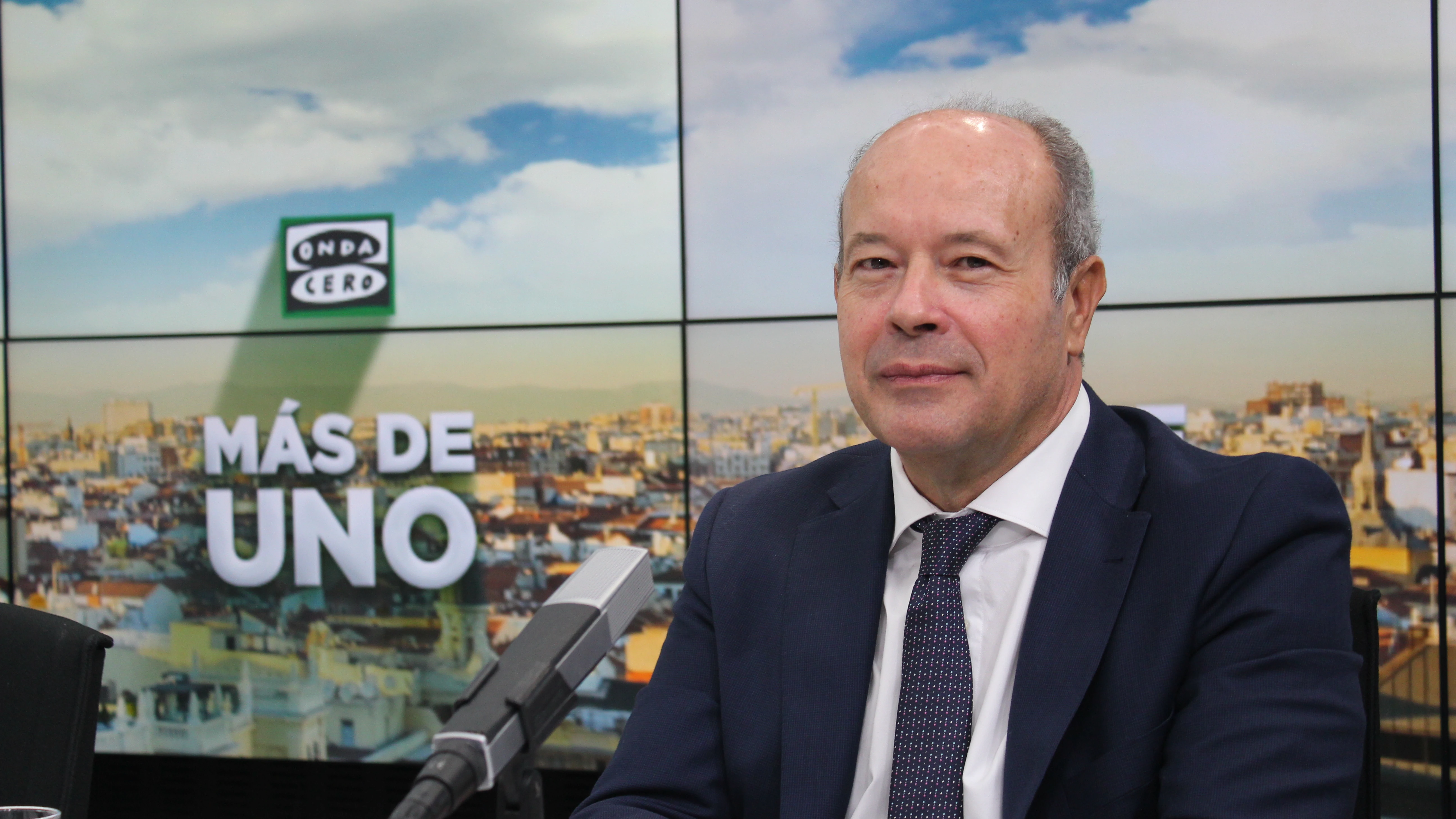 El ministro de Justicia, Juan Carlos Campo, en los estudios de Onda Cero El ministro de Justicia, Juan Carlos Campo, en los estudios de Onda Cero
