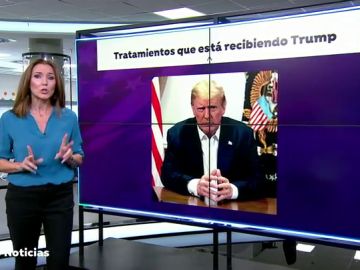 ¿En qué consiste el cóctel de anticuerpos con el que están tratando a Donald Trump?