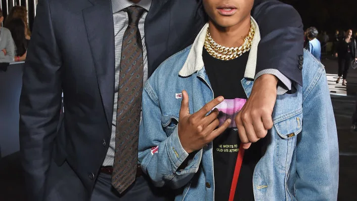 Will Smith y su hijo Jaden Will Smith y su hijo Jaden