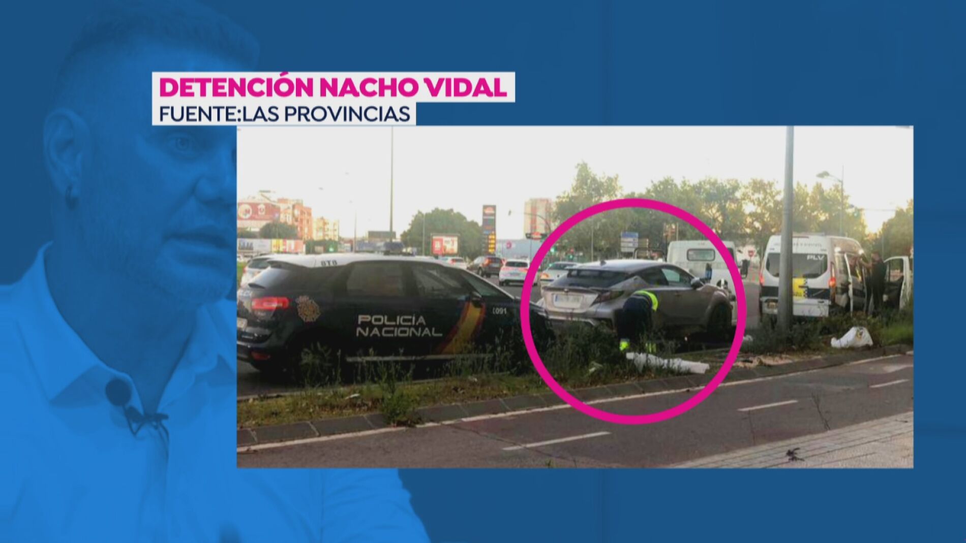 Nacho Vidal, detenido.
