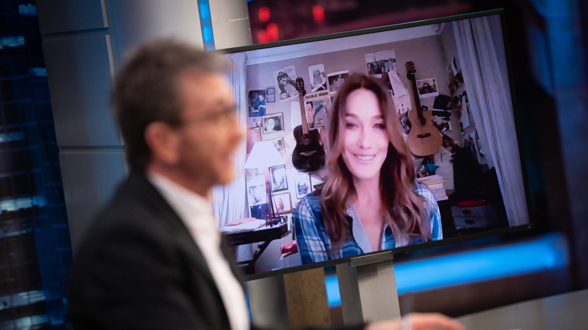 Carla Bruni explica en 'El Hormiguero 3.0' c&oacute;mo es un d&iacute;a feliz para ella