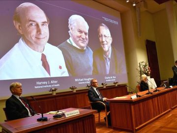 El premio Nobel de Medicina 2020 es para los descubridores del virus de la hepatitis C