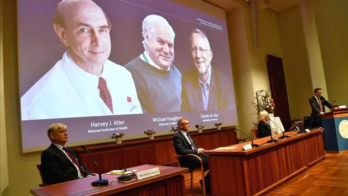 El premio Nobel de Medicina 2020 es para los descubridores del virus de la hepatitis C Nobel