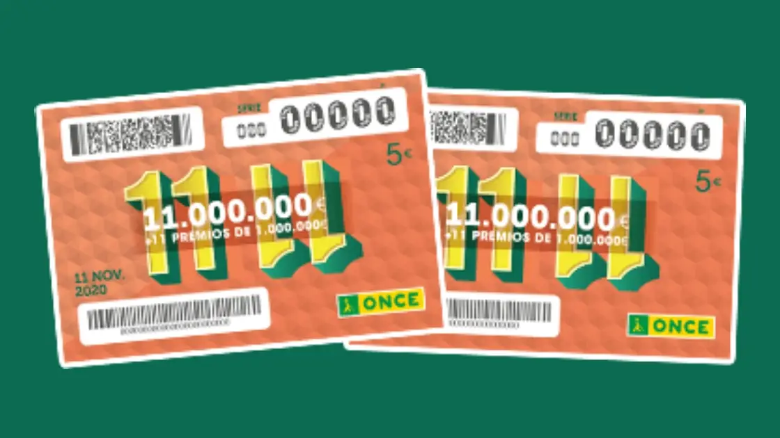 Salen a la venta los d&eacute;cimos del sorteo `11 del 11&acute; de la ONCE