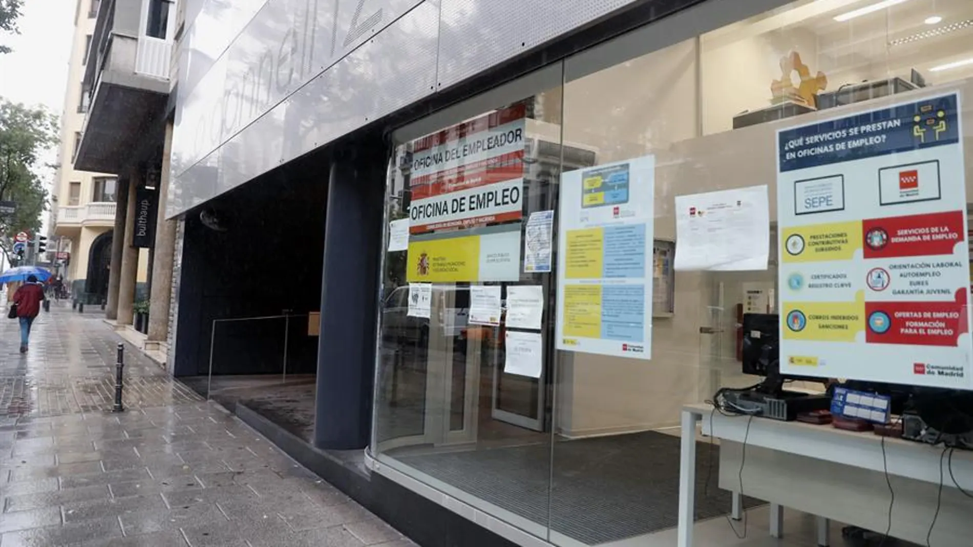 Una oficina de Empleo Una oficina de Empleo