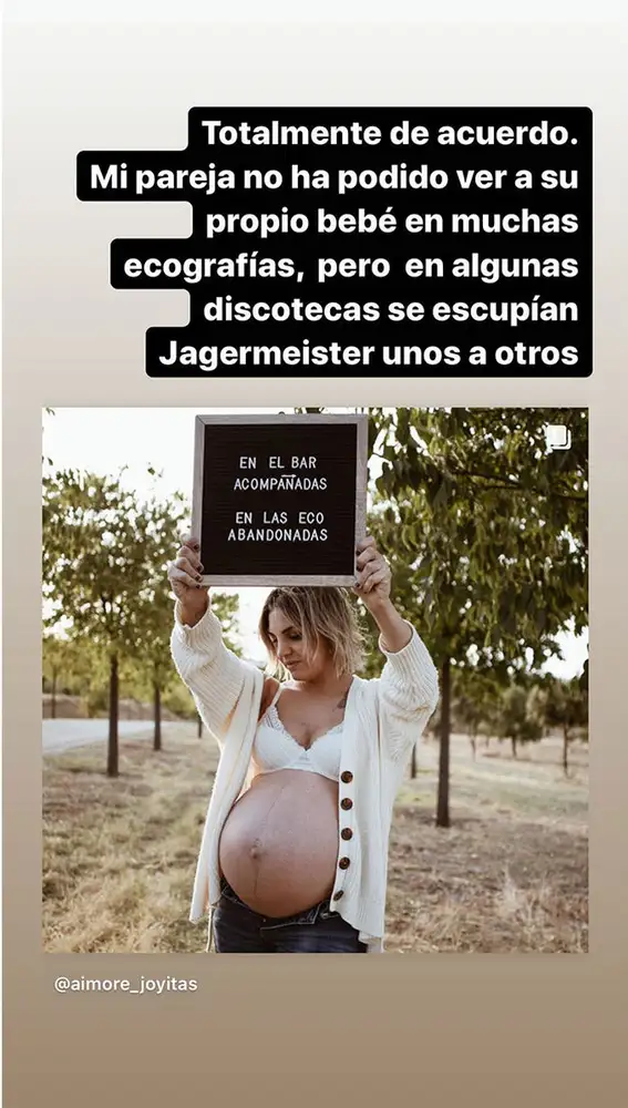 Sara Sálamo critica que su pareja, Isco Alarcón, no pueda acudir a las ecografías de su bebé