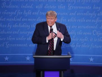 Donald Trump anuncia su intención de participar en debate electoral contra Joe Biden el 15 de octubre: "Estoy deseando"