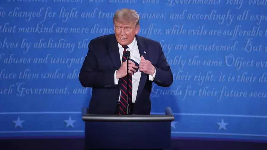 Donald Trump anuncia su intenci&oacute;n de participar en debate electoral contra Joe Biden el 15 de octubre: "Estoy deseando"