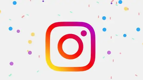 Aplicación Instagram Décimo aniversario de la red social