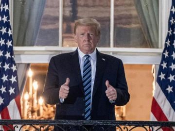 Donald Trump regresa a la Casa Blanca todavía enfermo de coronavirus