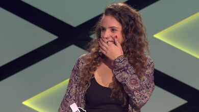 El despiste de Uxue, de ‘La morada’, en la fase táctica desata las risas en el plató de ‘¡Boom!’