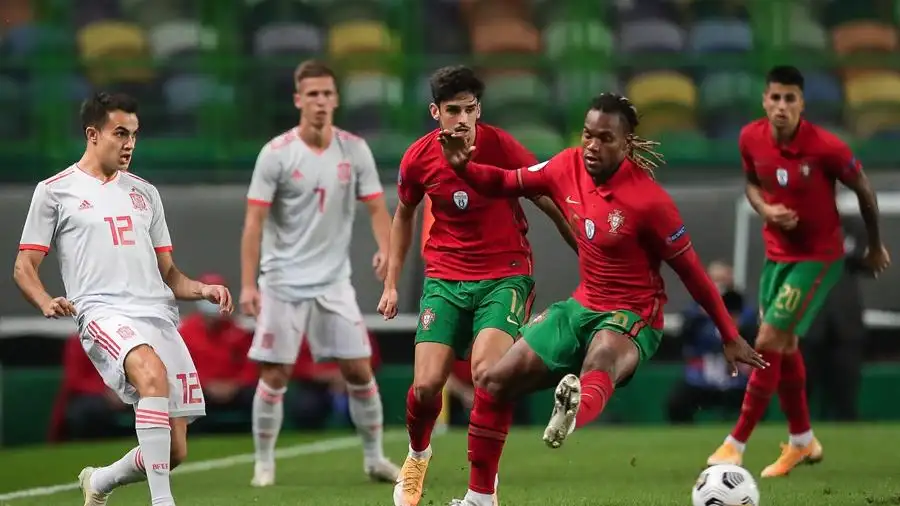España y Portugal empatan sin goles con un buen debut de Adama Traoré España y Portugal empatan sin goles con un buen debut de Adama Traoré