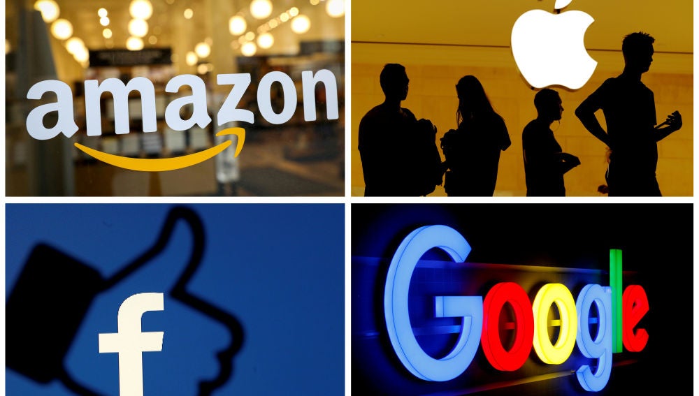 Amazon, Apple, Facebook y Google 
