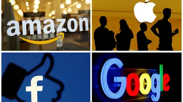 Amazon, Apple, Facebook y Google 