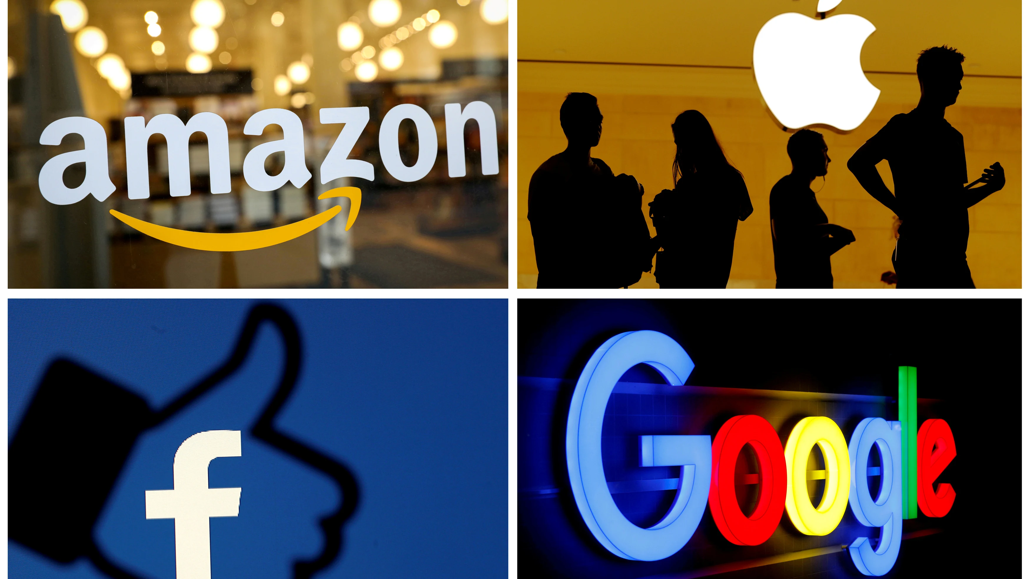 Amazon, Apple, Facebook y Google Amazon, Apple, Facebook y Google