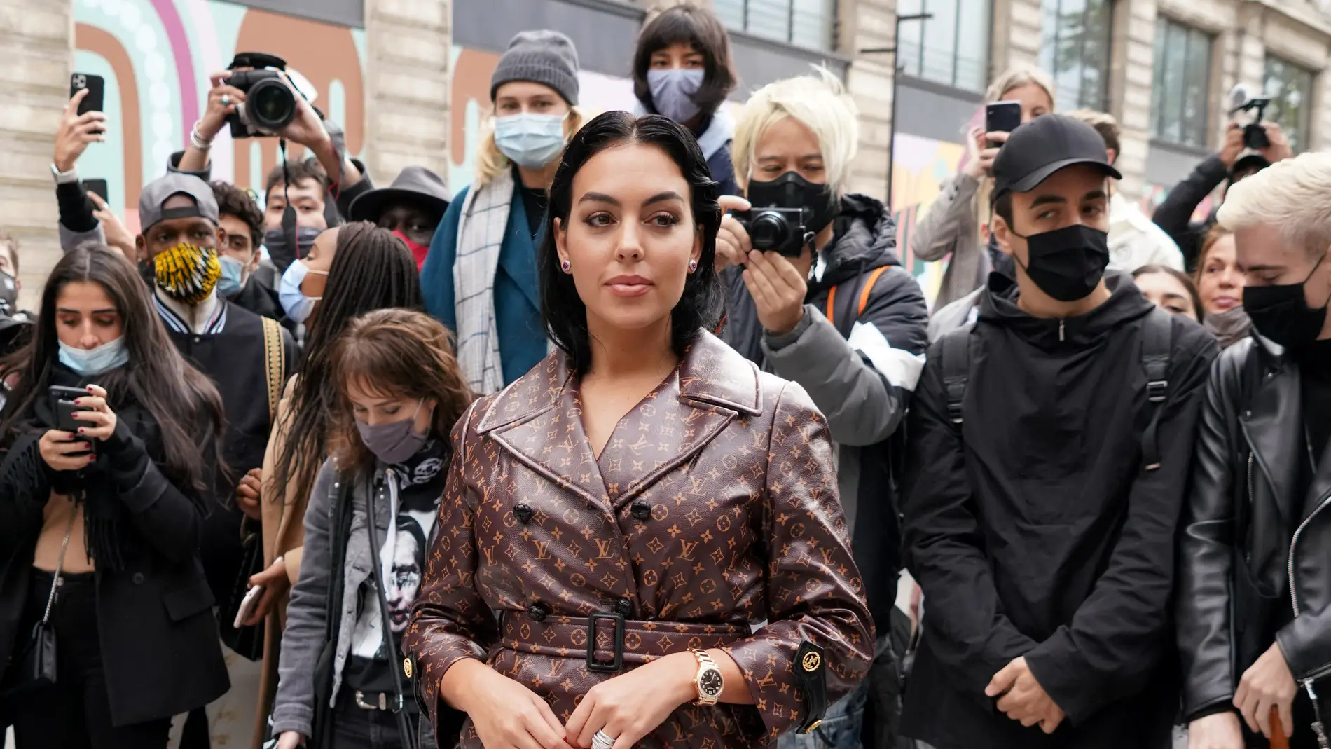 Georgina Rodríguez en la Semana de la Moda de París 