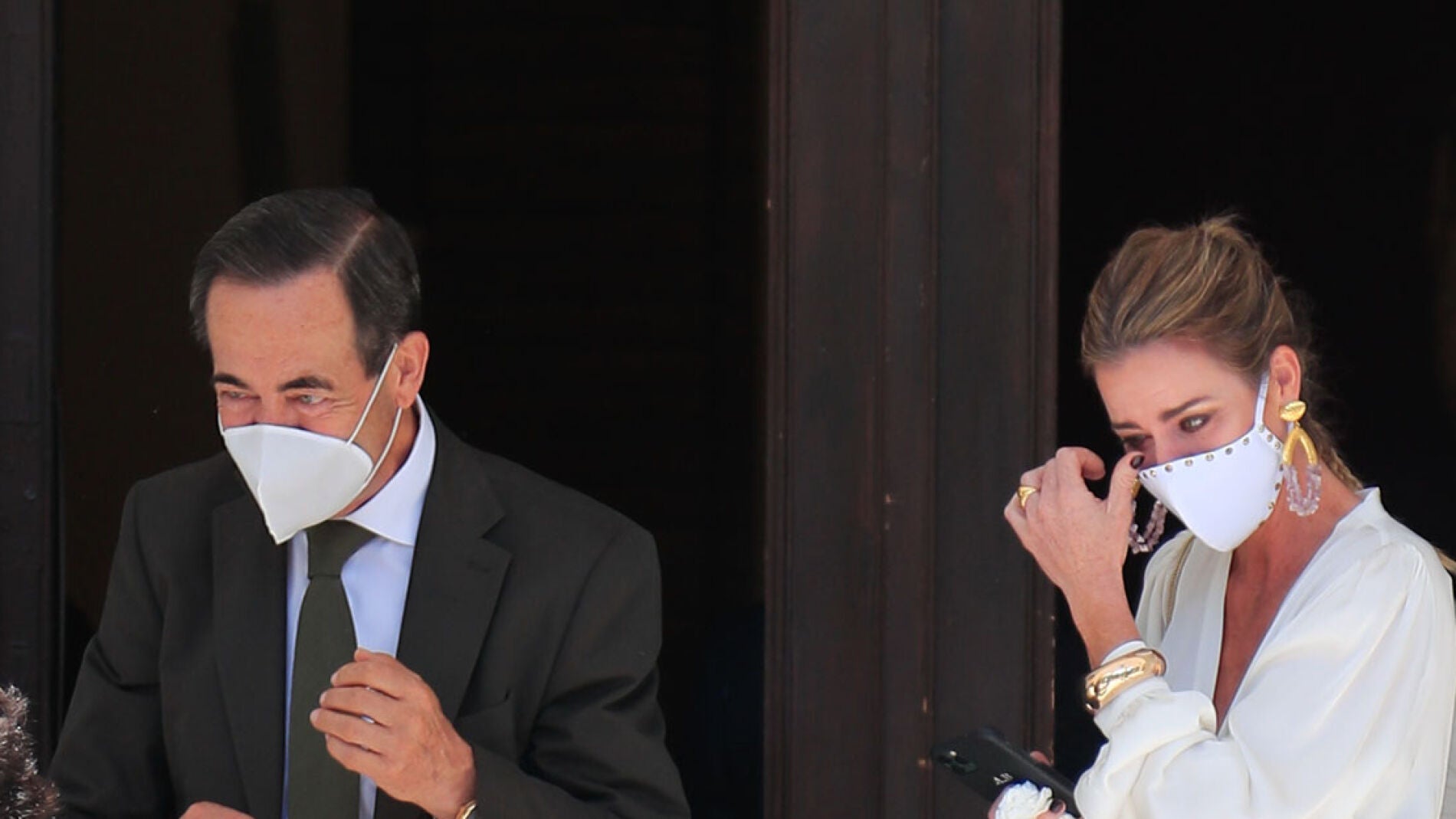 Amelia Bono y su padre, José Bono