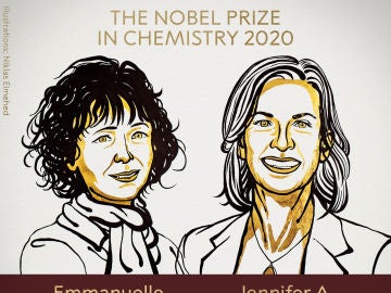 Premio Nobel de Química para Emmanuelle Charpentier y Jennifer A. Doudna