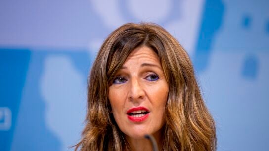La ministra de Trabajo y Econom&iacute;a Social, Yolanda D&iacute;az