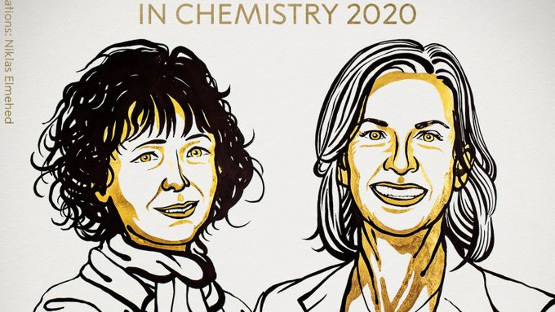 Emmanuelle Charpientier y Jennifer Doudna Emmanuelle Charpientier y Jennifer Doudna