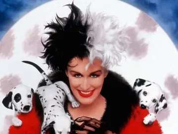 Glenn Close como Cruella de Vil en los '101 Dálmatas' Glenn Close como Cruella de Vil en los '101 Dálmatas'