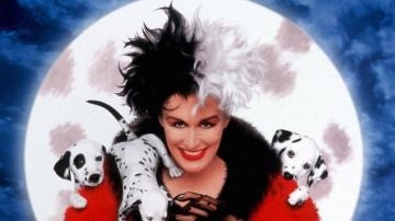 Glenn Close como Cruella de Vil en los '101 Dálmatas'