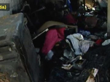 Los vecinos de Cádiar se vuelcan para ayudar a una familia que ha perdido su casa en un incendio 