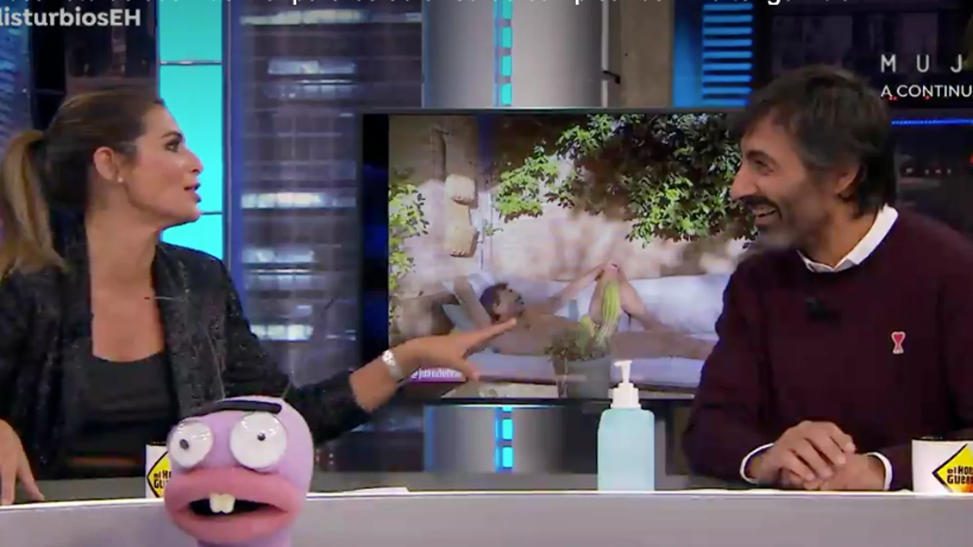 Nuria Roca y Juan del Val en el 'Hormiguero' Nuria Roca y Juan del Val en el 'Hormiguero'