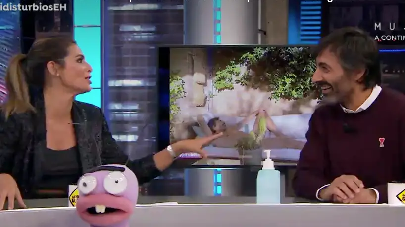 Nuria Roca y Juan del Val en el 'Hormiguero' Nuria Roca y Juan del Val
