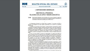 BOE del 9 de octubre