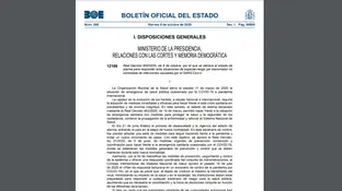 BOE del 9 de octubre BOE del 9 de octubre