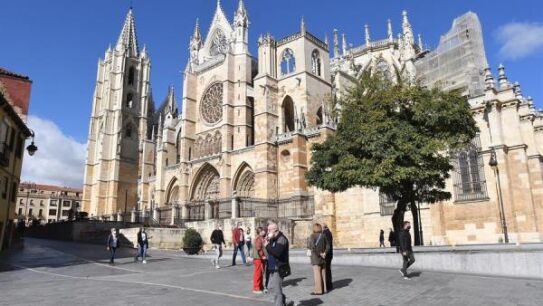 Imagen de archivo de la catedral de Le&oacute;n